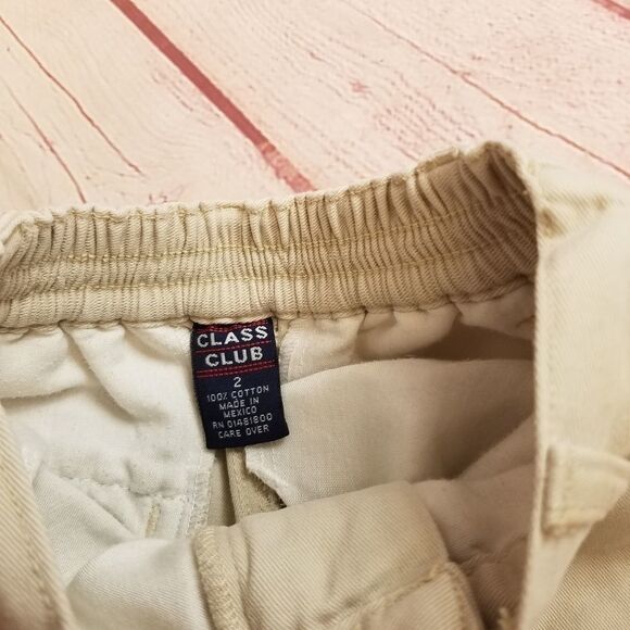 Class Club khaki pants 2T - Picture 2 of 3